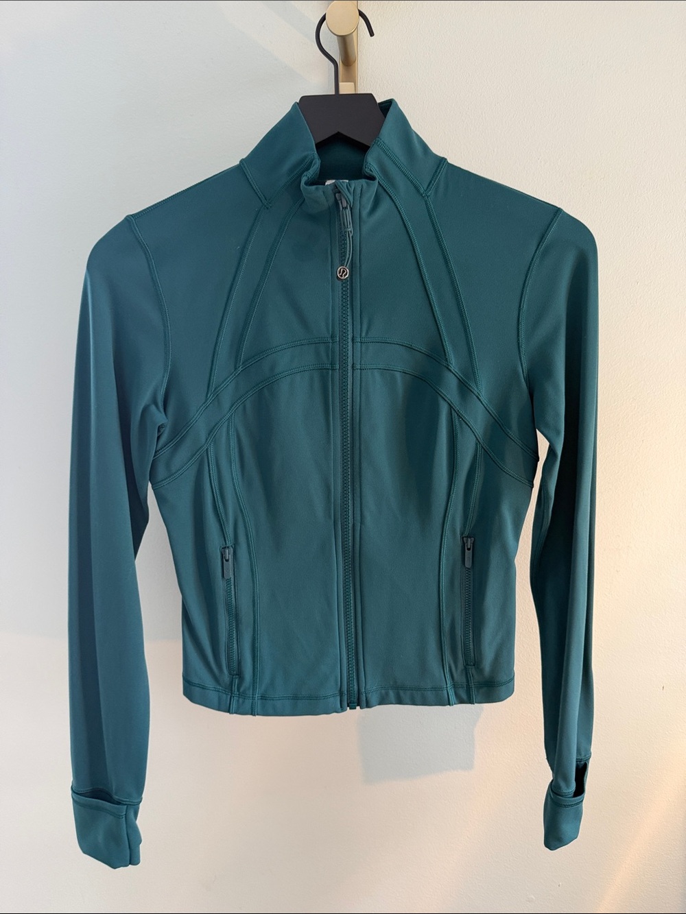 Lululemon Teal Full-Zip Women's Active Jacket